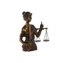 DKD Home Decor Figura de la Justicia en Resina Cobre