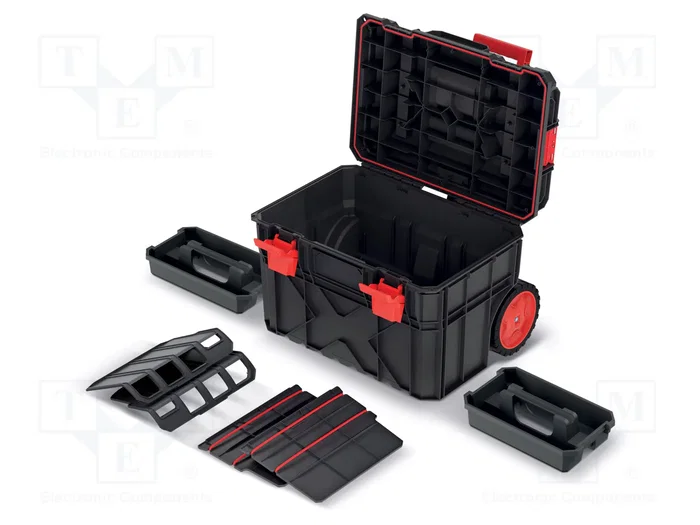 KISTENBERG X BLOCK TECH 40 Cajón para herramientas con ruedas, negro KISTENBERG X BLOCK TECH 40 Cajón para herramientas con ruedas, negro