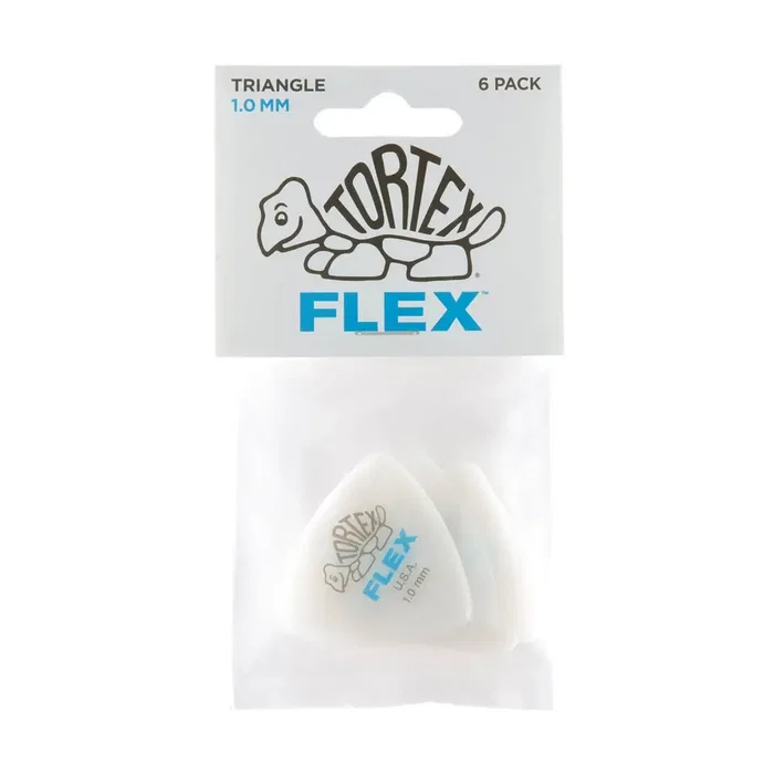 Dunlop Tortex Flex Triangle 1,0 mm (pack de 6) Dunlop Tortex Flex Triangle 1,0 mm (pack de 6)