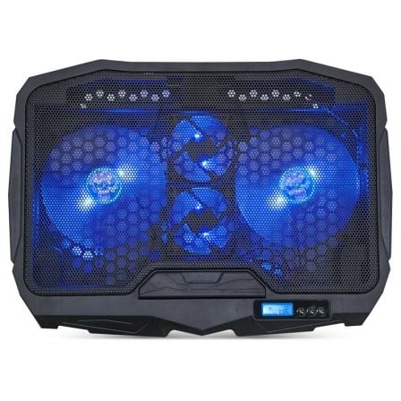 Soporte Refrigerante Spirit Of Gamer Airblade 600 Azul para Portátiles hasta 17.3"/ Iluminación LED