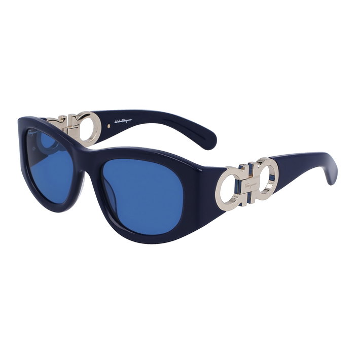 Ferragamo SF1082S-414 con cristales azules Ferragamo SF1082S-414 con cristales azules