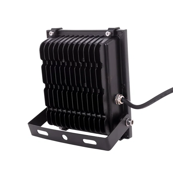 1916-NS-HVFL20W-F-RGB Proyector LED RGB 20W IP65 Exterior, Mando a Distancia, 40.000H, Orientable, 4 Efectos, Aluminio