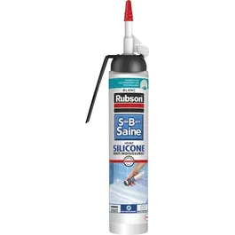 Rubson 2683038 Sellador Sanitario para Baño Saludable Fácil Blanco 200ml