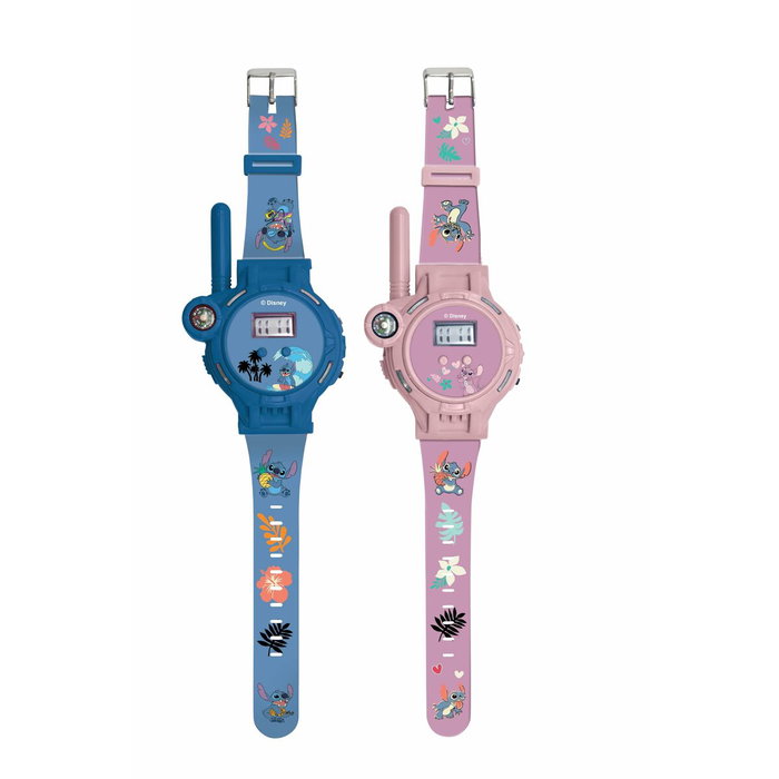 LEXIBOOK Reloj Walkie Talkie Disney Stitch
