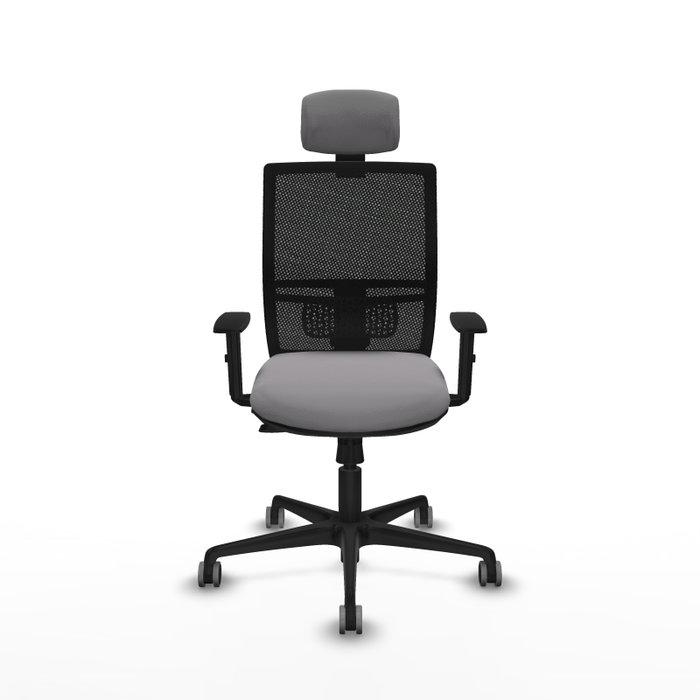 PIQUERAS Y CRESPO Silla de oficina Yunquera Gris y Negro PIQUERAS Y CRESPO Silla de oficina Yunquera Gris y Negro