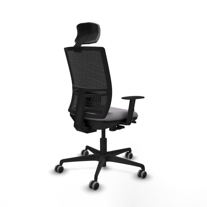 PIQUERAS Y CRESPO Silla de oficina Yunquera Gris y Negro PIQUERAS Y CRESPO Silla de oficina Yunquera Gris y Negro