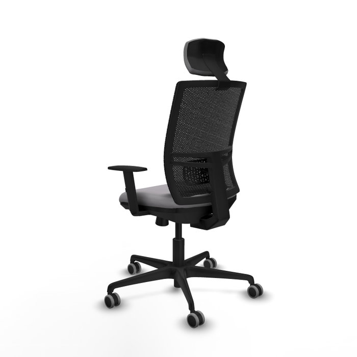 PIQUERAS Y CRESPO Silla de oficina Yunquera Gris y Negro PIQUERAS Y CRESPO Silla de oficina Yunquera Gris y Negro