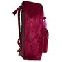 Coquette Mochila Deporte Coquette 16090090700 32 X 42 X 17 CM Terciopelo Granate Flores Rosas Brillantes
