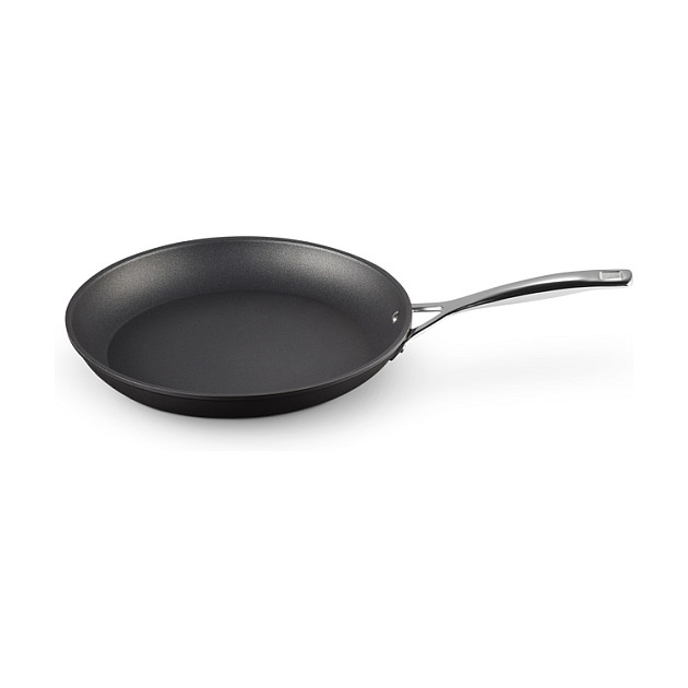 Le Creuset Sartén multiuso de acero inoxidable, 30 cm, Negro