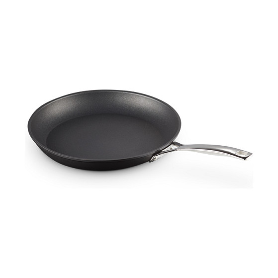 Le Creuset Sartén multiuso de acero inoxidable, 30 cm, Negro