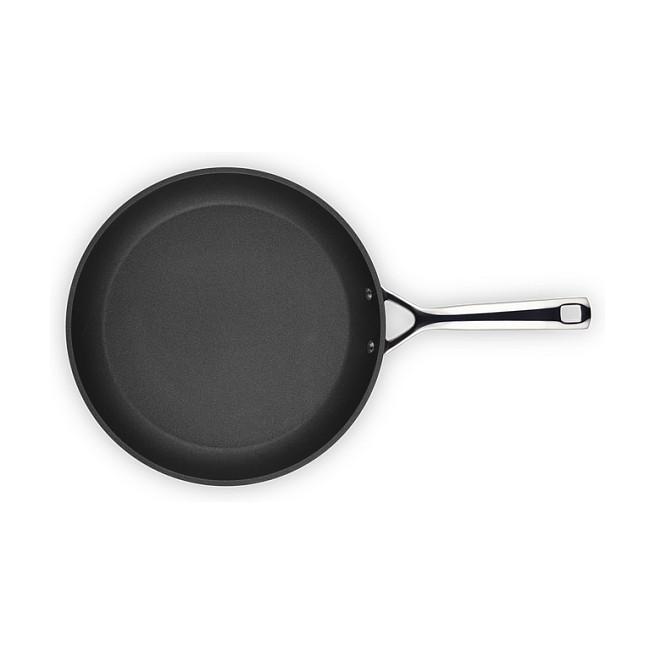 Le Creuset Sartén multiuso de acero inoxidable, 30 cm, Negro