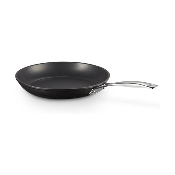 Le Creuset Sartén multiuso de acero inoxidable, 30 cm, Negro