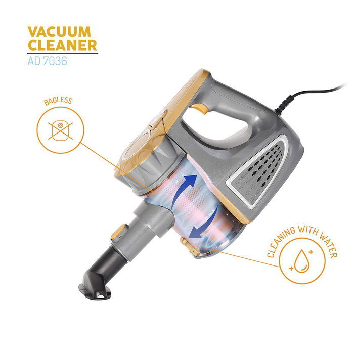 Adler Aspiradora escoba AD 7036 con cable, sin bolsa, 800 W Adler Aspiradora escoba AD 7036 con cable, sin bolsa, 800 W