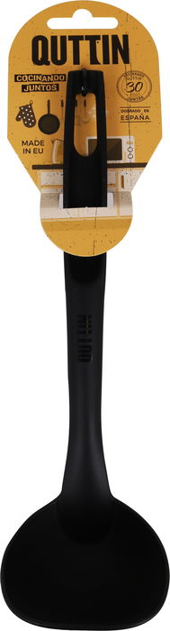 Quttin Cucharon de Nylon Negro 30 x 8.5 cm (24 Unidades)