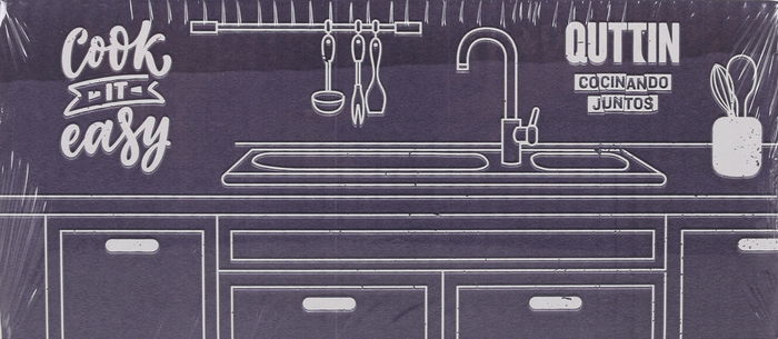 Quttin Cucharon de Nylon Negro 30 x 8.5 cm (24 Unidades)