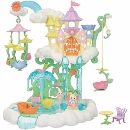 Sylvanian Families El Castillo de las Hadas con Conejo Bebé de Chocolate