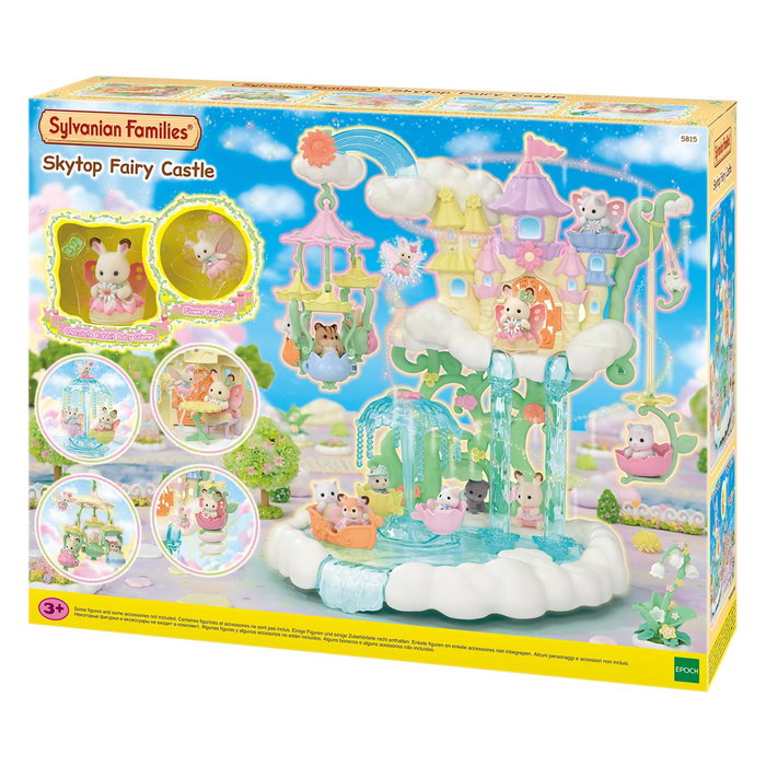 Sylvanian Families El Castillo de las Hadas con Conejo Bebé de Chocolate