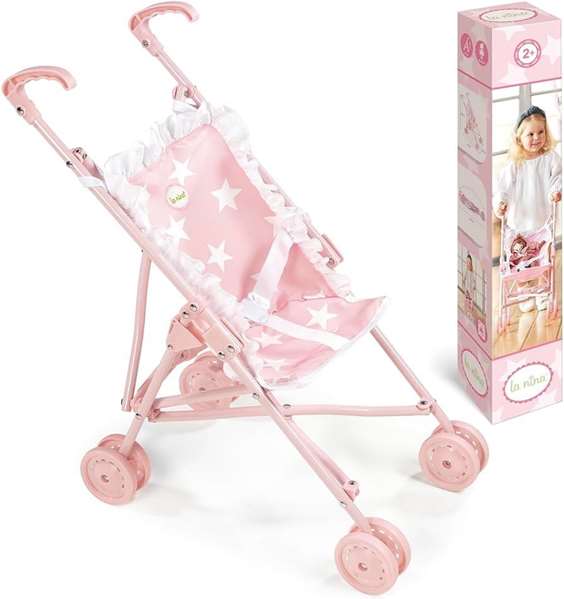 Diset Silla Pequeña de Paseo Carlota Rosa Diset Silla Pequeña de Paseo Carlota Rosa