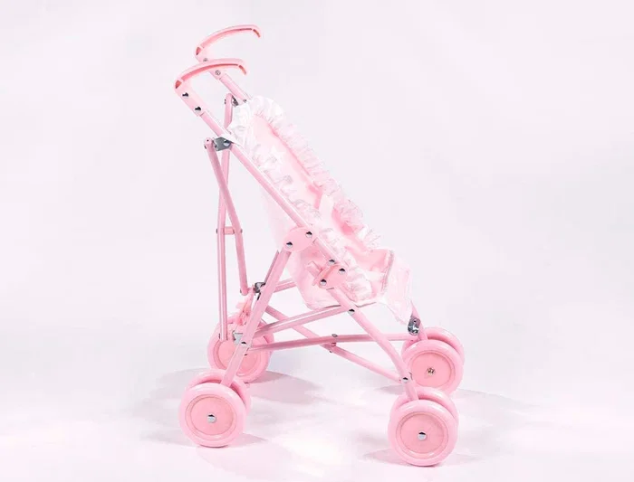 Goula Silla de Paseo para Muñecas Carlota Plegable Rosa 550x270x410 mm Goula Silla de Paseo para Muñecas Carlota Plegable Rosa 550x270x410 mm