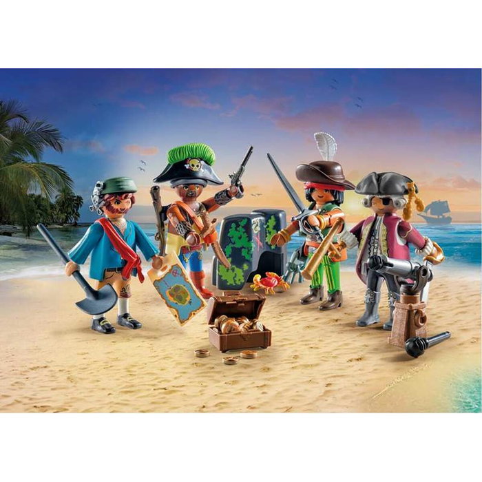 Playmobil Figuras piratas con accesorios Pirates 71533
