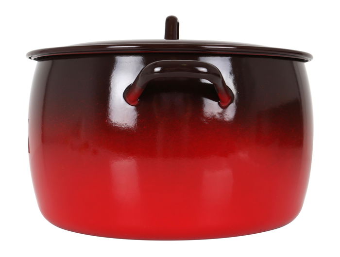 La Estrella Olla Abombada con Tapa 28 cm - 11 L Fuego (2 Unidades)