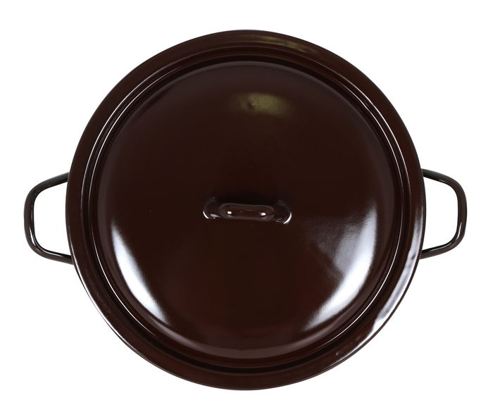 La Estrella Olla Abombada con Tapa 28 cm - 11 L Fuego (2 Unidades)