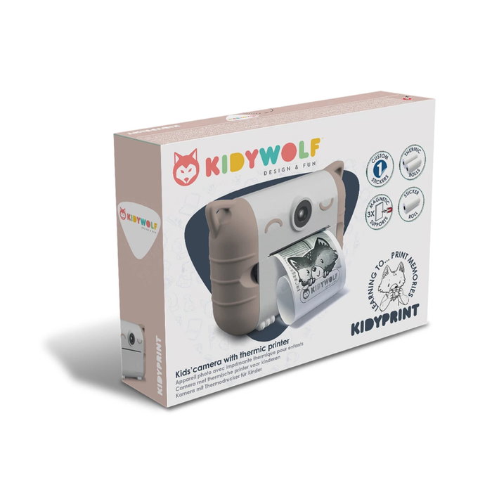 Kidywolf KIDYPRINT Cámara instantánea Rosa Kidywolf KIDYPRINT Cámara instantánea Rosa