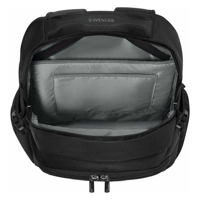 Wenger XE Ryde Mochila Portátil 40.6 cm (16 Pulgadas) con Compartimento para Tablet, Gris y Negro, Poliéster Reciclado