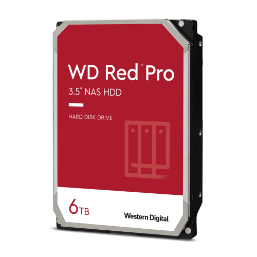 Western Digital Red Pro WD6005FFBX 6 TB 7200 RPM 256 MB 3.5 inch SATA