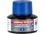 Edding btk-25 Tinta Recambio para Rotulador Pizarra Blanca, Bote 25 ml, Color Azul