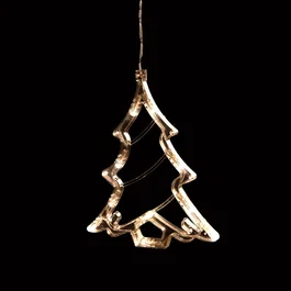 Adorno Navideño LED Interior HO-XMAS-052-IP20-1,5M-WW para Decoración