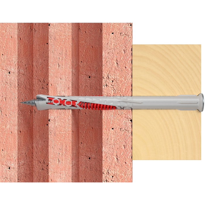 FISCHER Taco Nylon Fur T con Tornillo 8x100 mm