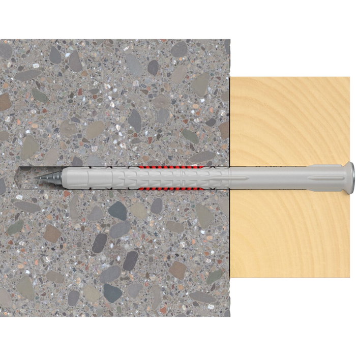 FISCHER Taco Nylon Fur T con Tornillo 8x100 mm