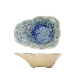 Summa Mar Azul Bol Oval Azul (Set de 6)