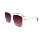 Moschino Gafas MOS072/G/S DDB 145 mm Gafas de Sol Mujer Metal Cuadrada UV400