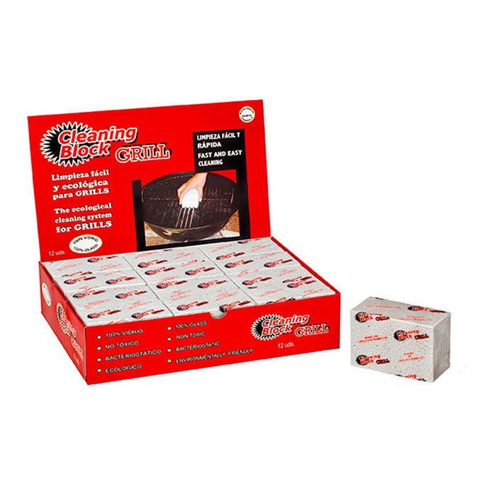 Clean Mat Cleaning block para barbacoas pack 12 uds limpieza no tóxica sin químicos Clean Mat Cleaning block para barbacoas pack 12 uds limpieza no tóxica sin químicos