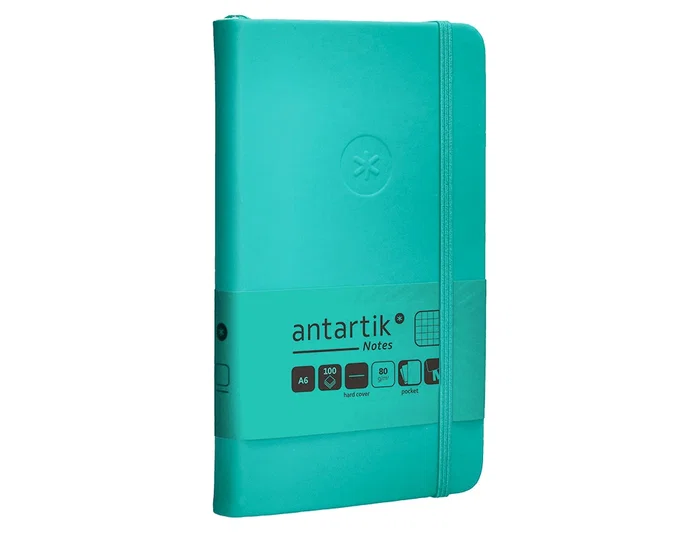 Antartik Cuaderno A6 Tapa Dura Hojas Cuadriculadas Turquesa 100 Hojas 80gr Fsc Antartik Cuaderno A6 Tapa Dura Hojas Cuadriculadas Turquesa 100 Hojas 80gr Fsc