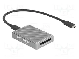 DeLOCK 91021 Lector de tarjetas CFexpress 2.0 Type B USB4 Gen 3x2 Type-C