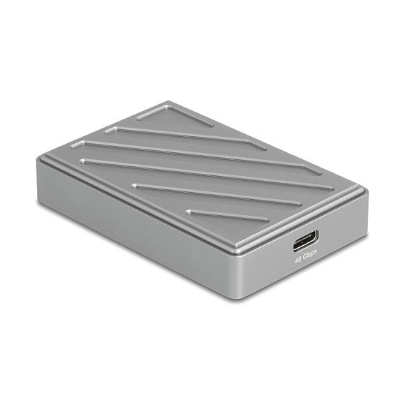 DeLOCK 91021 Lector de tarjetas CFexpress 2.0 Type B USB4 Gen 3x2 Type-C Gris