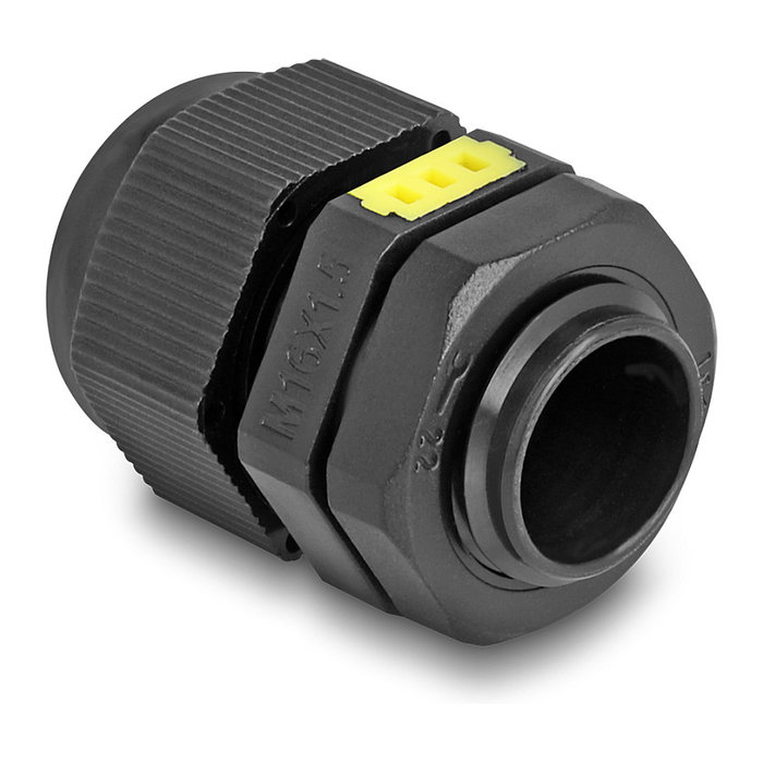 DeLOCK Prensacables M16 con ventilación IP68 negro, 2 unidades DeLOCK Prensacables M16 con ventilación IP68 negro, 2 unidades