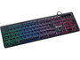 Sandberg Teclado Gaming Stealth NORDIC – USB con Cable para PC, Conexión Rápida Plug & Play, Alimentado por PC, Sin Baterías