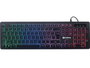Sandberg Teclado Gaming Stealth NORDIC – USB con Cable para PC, Conexión Rápida Plug & Play, Alimentado por PC, Sin Baterías