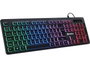 Sandberg Teclado Gaming Stealth NORDIC – USB con Cable para PC, Conexión Rápida Plug & Play, Alimentado por PC, Sin Baterías
