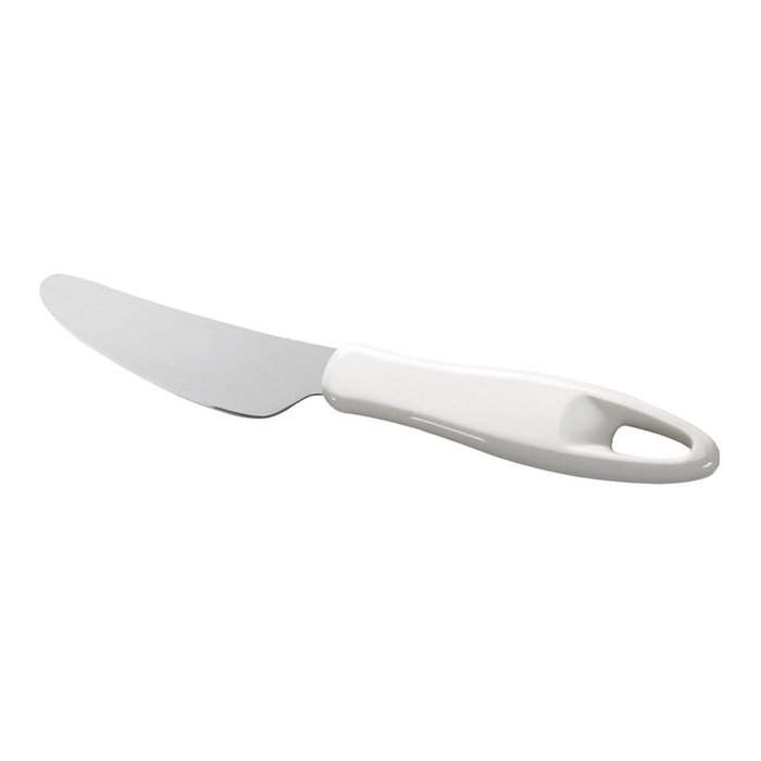 Tescoma Cuchillo para untar blanco de acero inoxidable y plástico apto para lavavajillas Tescoma Cuchillo para untar blanco de acero inoxidable y plástico apto para lavavajillas