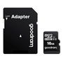 Goodram Tarjeta de Memoria Micro SDHC M1AA-0160R12 16GB Clase 10 UHS-I, Velocidad Lectura hasta 100 MB/s con Adaptador SD