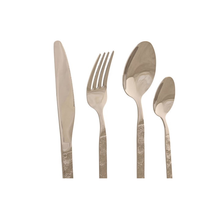 Cubertería Home ESPRIT Plateado Acero Inoxidable 15 x 7 x 24 cm 16 Piezas Cubertería Home ESPRIT Plateado Acero Inoxidable 15 x 7 x 24 cm 16 Piezas