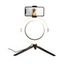 Be Mix Lámpara Led Trípode Selfie para Redes Sociales con Anillo de Luz 20cm y Soporte para Smartphone