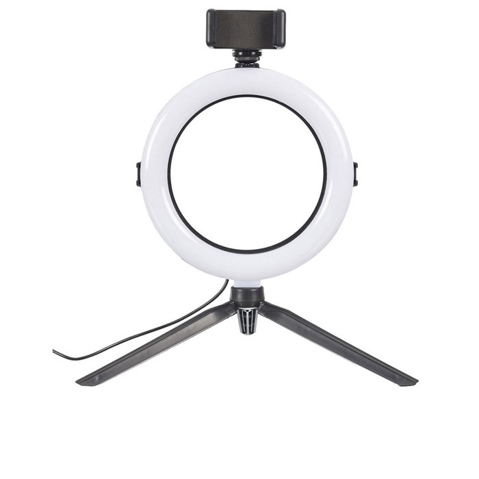 Be Mix Lámpara Led Trípode Selfie para Redes Sociales con Anillo de Luz 20cm y Soporte para Smartphone Be Mix Lámpara Led Trípode Selfie para Redes Sociales con Anillo de Luz 20cm y Soporte para Smartphone