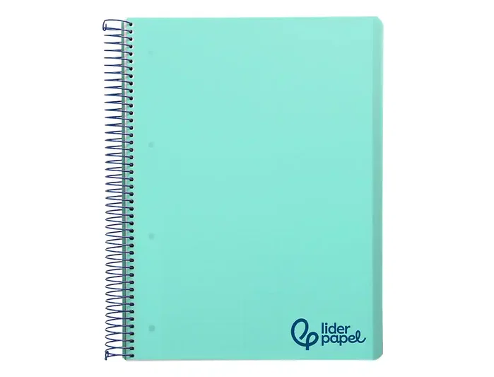 Liderpapel Cuaderno Espiral A5 Micro Wonder Verde Turquesa 120 Hojas