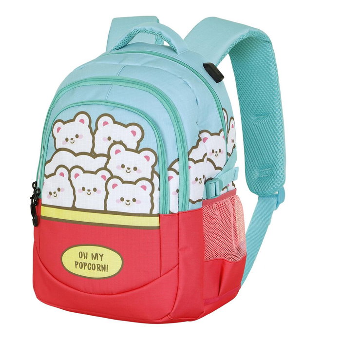 Karactermania Mochila OMP! Run. Plus FAN Popcorn Azul